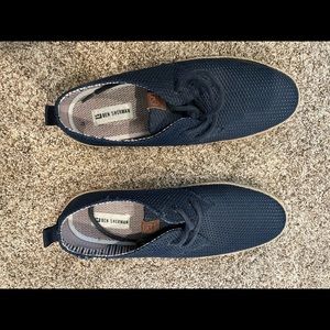 Mens Shoes - Navy Espadrilles- Ben Sherman - Lace Up